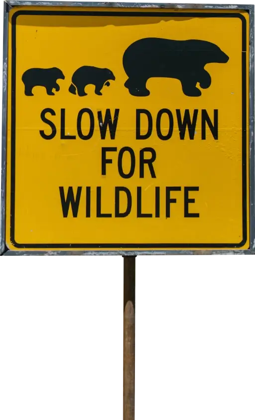 Wildlife sign